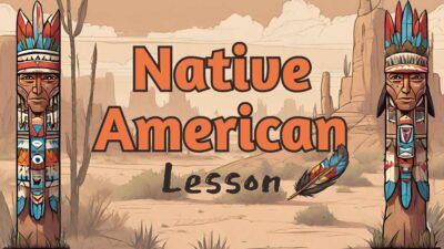 아메리카 원주민 수업 삽화