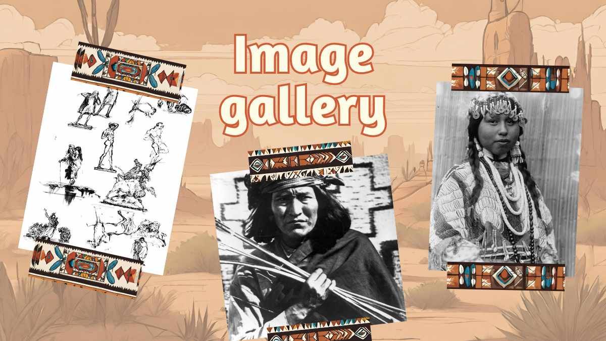 Illustrated Native American Lesson - slide 8