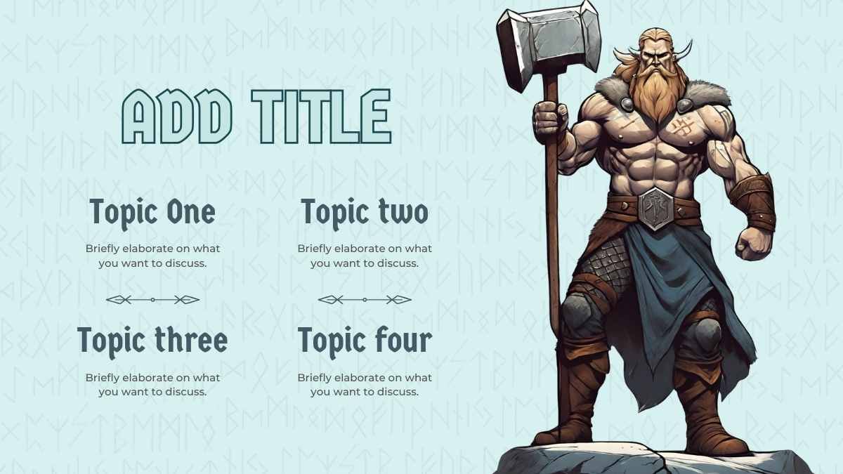 Illustrated Norse Mythology Lesson - slide 8