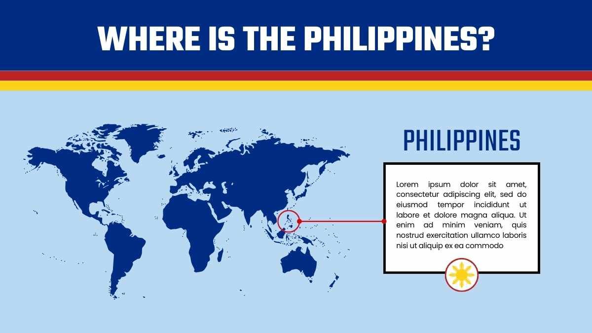 필리핀 독립 기념일 일러스트 - slide 9