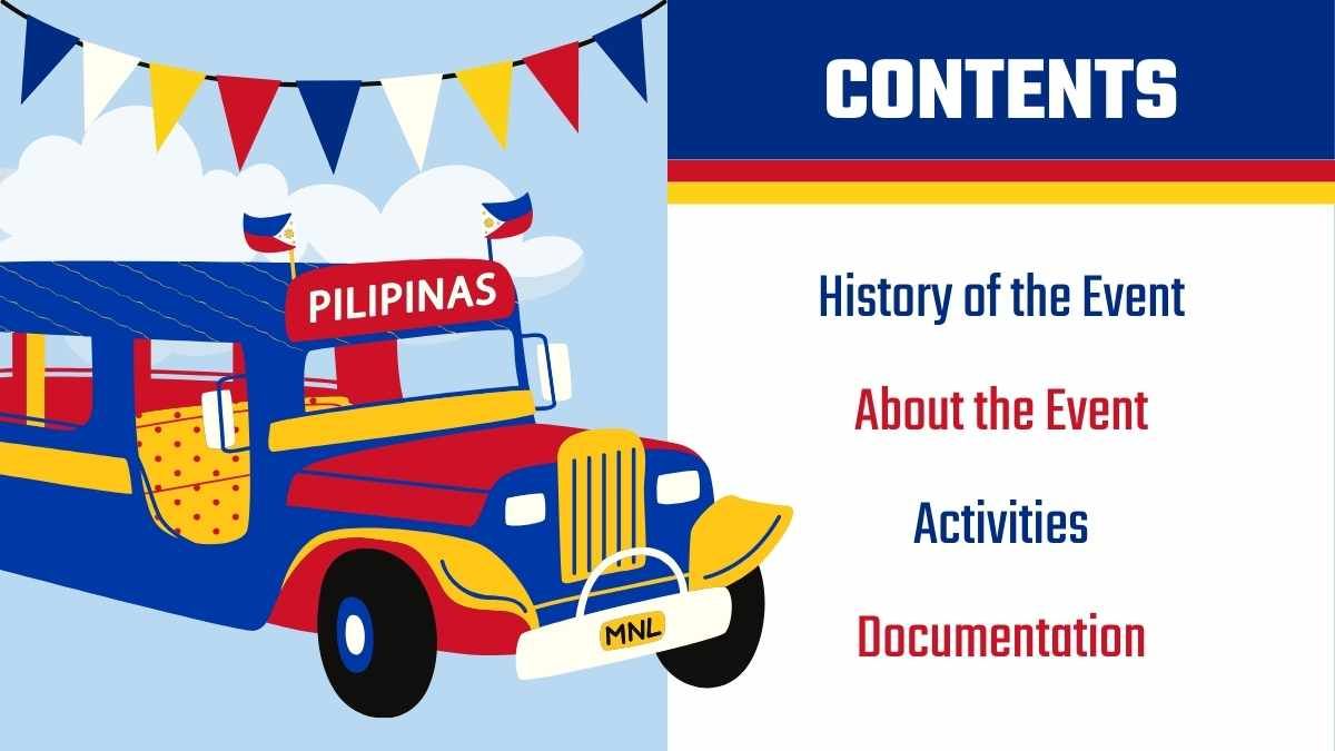 Dia da Independência das Filipinas ilustrado - slide 2