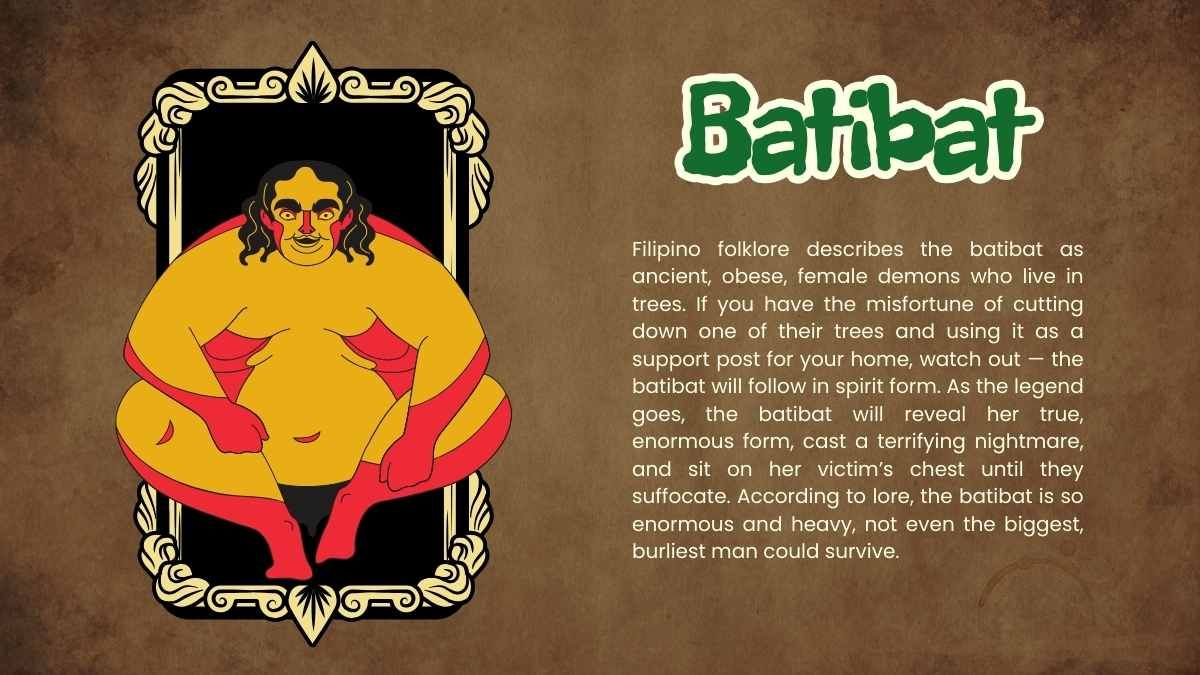 Criaturas míticas filipinas ilustradas - slide 10