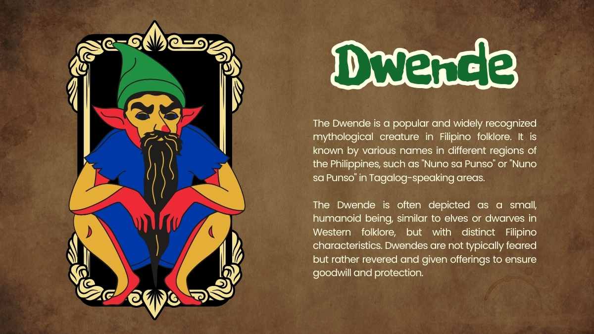 Illustrated Philippine Mythical Creatures Slides - slide 7