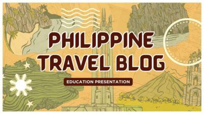 Slides Carnival Google Slides and PowerPoint Template Illustrated Philippine Travel Blog 1
