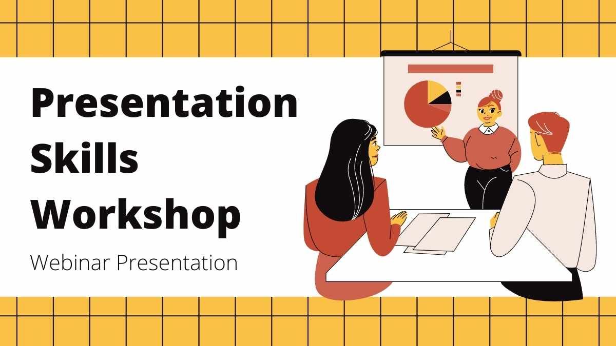 Workshop de habilidades de apresentação ilustrada - slide 0