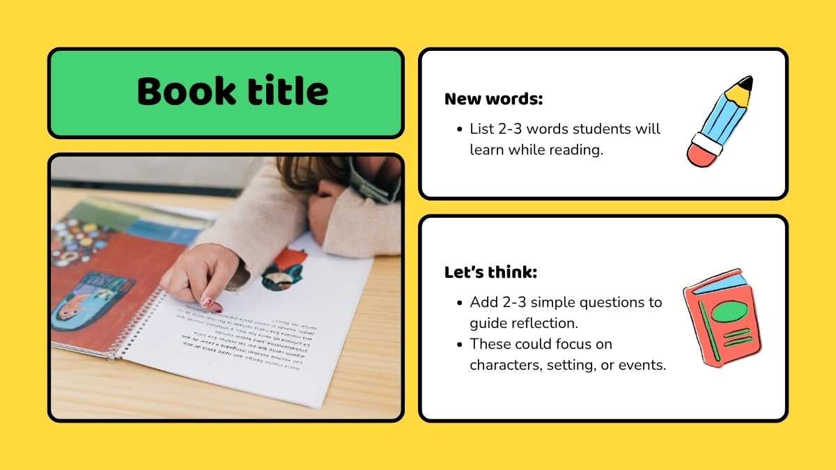 Illustrated Primary School Slides - slide 5