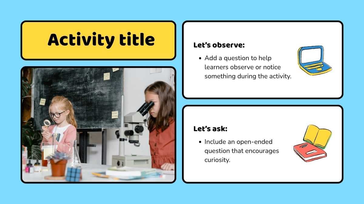 Illustrated Primary School Slides - slide 10