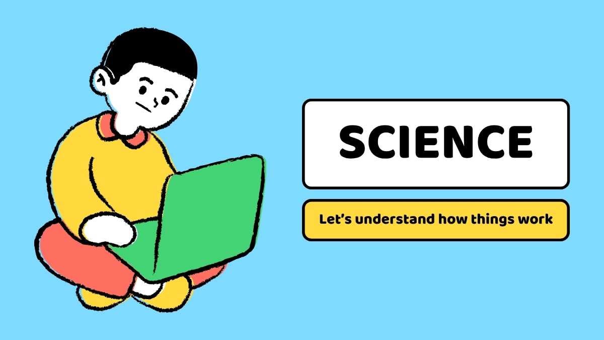 Illustrated Primary School Slides - slide 9