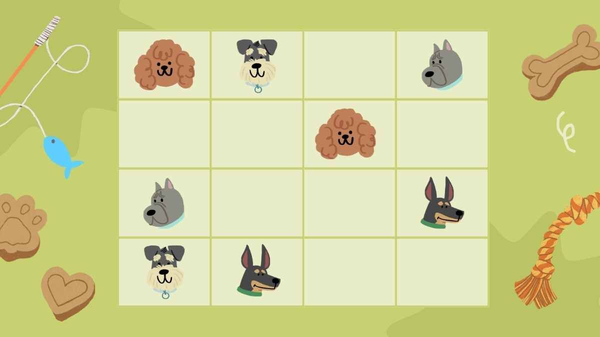 Illustrated Printable Cute Games for Elementary - slide 12