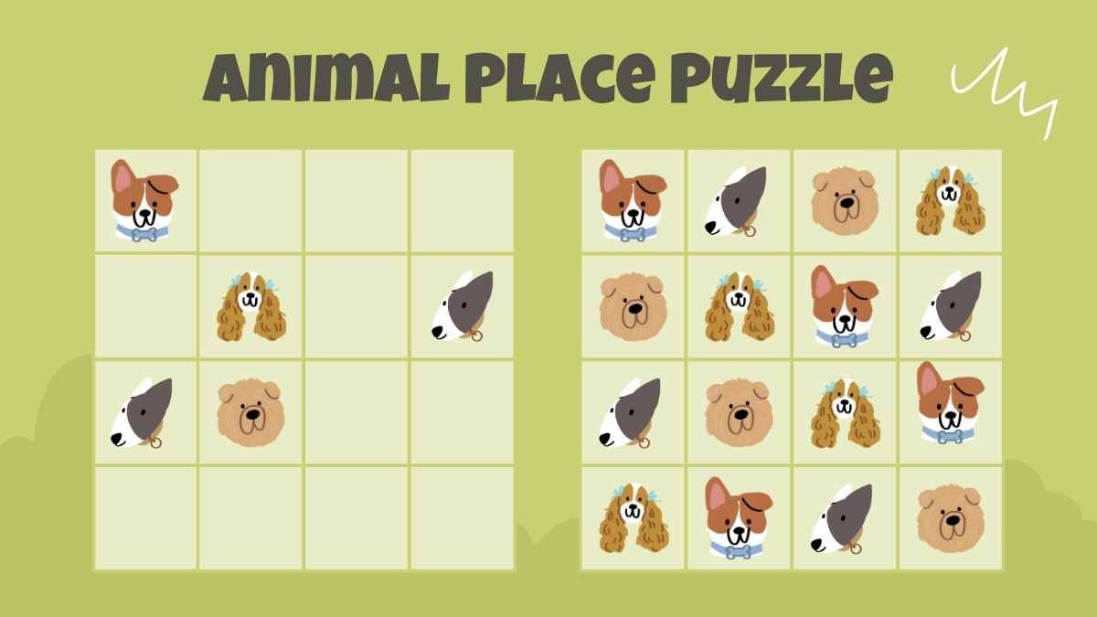 Illustrated Printable Cute Games for Elementary - slide 5