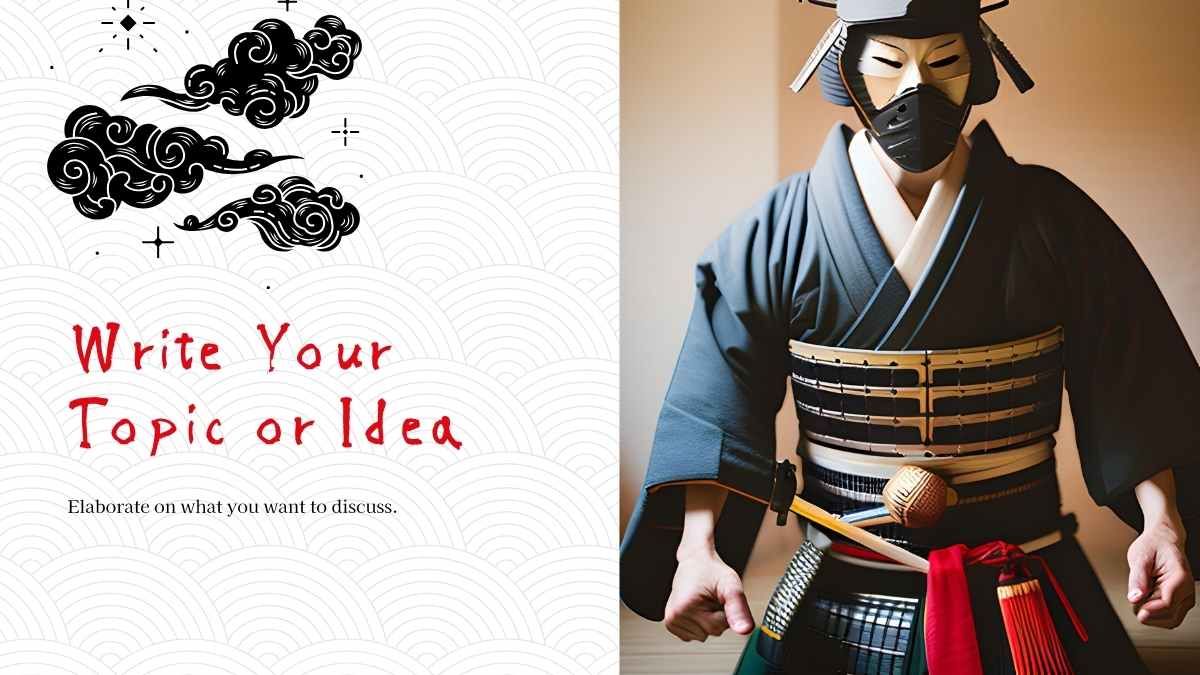 Illustrated Samurai Anime Minitheme - slide 5