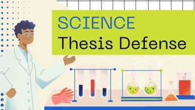 Illustrated Science Thesis Defense