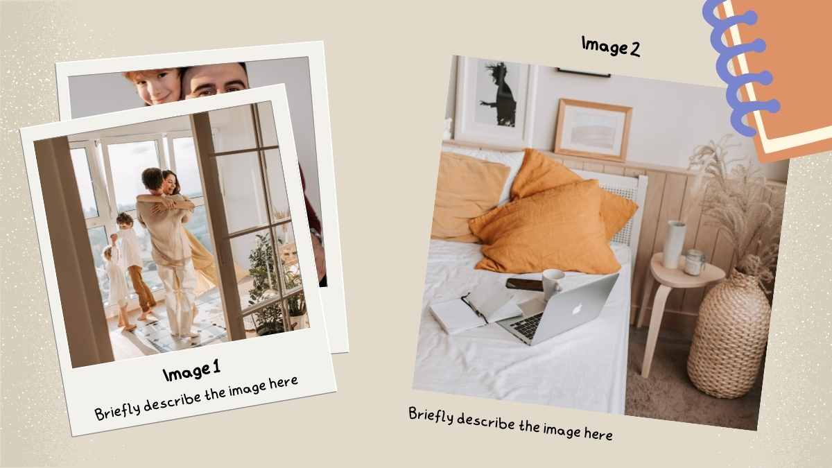 Illustrated Scrapbook Memories Photo Album - slide 4