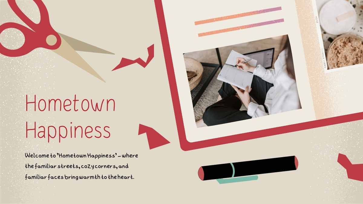 Illustrated Scrapbook Memories Photo Album - slide 9