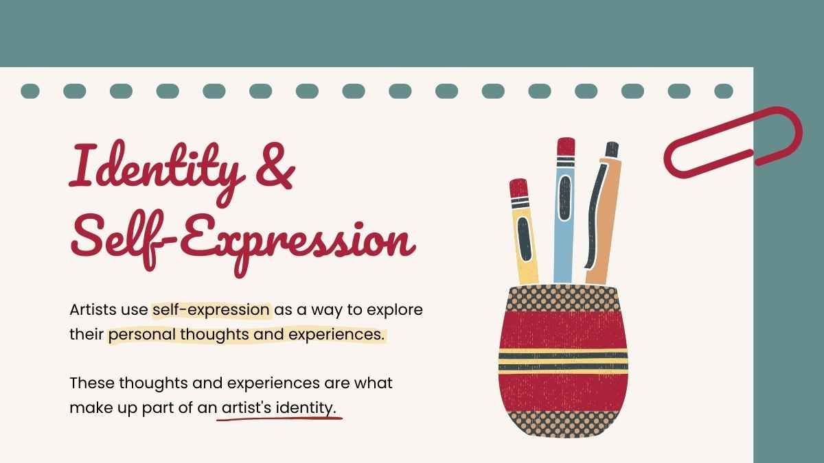 Illustrated Self-Portraits: Identity and Self-Expression Lesson - slide 5