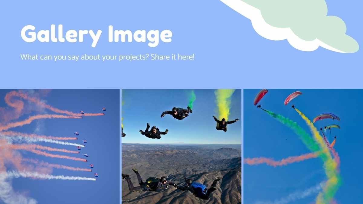 Illustrated Skydiving Business Plan - slide 0