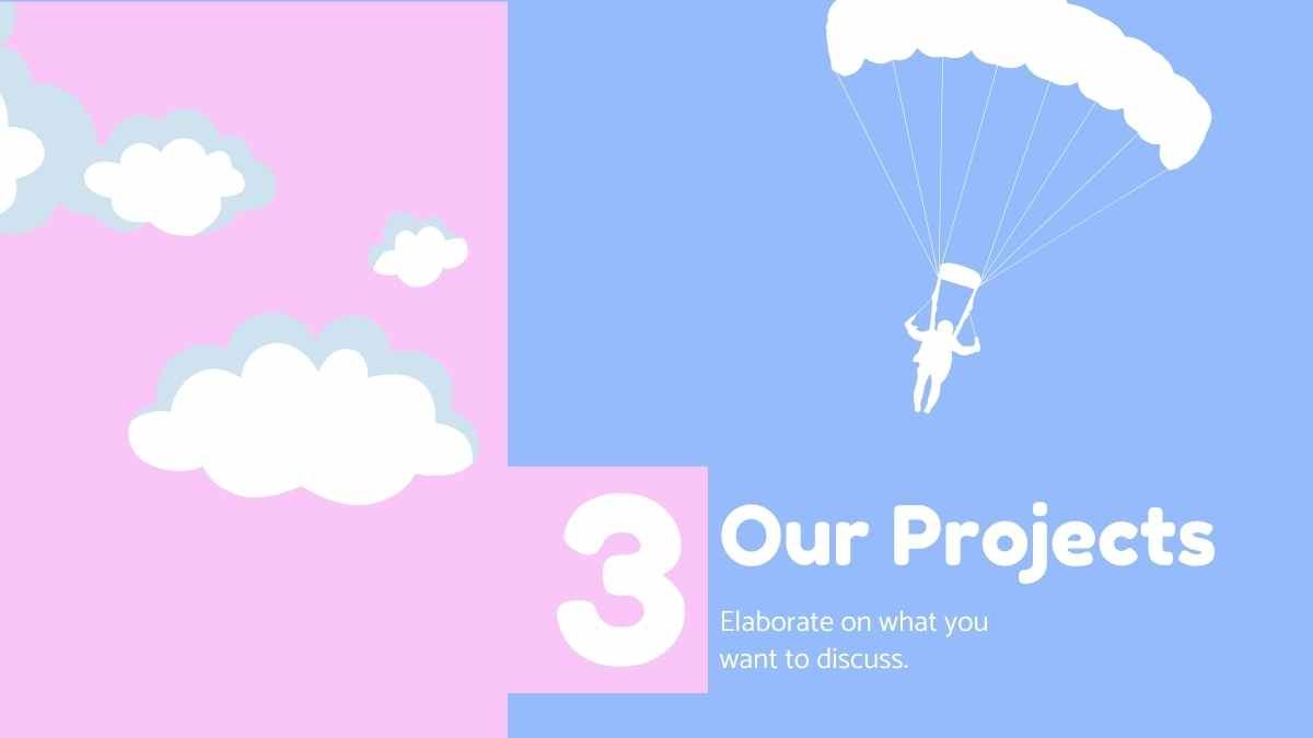 Plano de negócios de paraquedismo ilustrado - slide 12