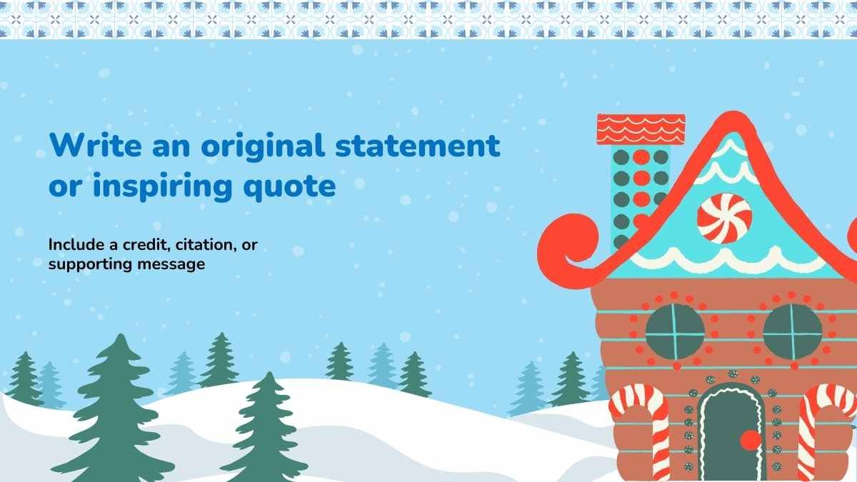 Illustrated Snowman Story Book - slide 12
