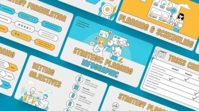 Illustrated Strategic Planning Infographic