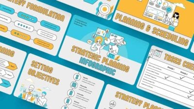 Illustrated Strategic Planning Infographic