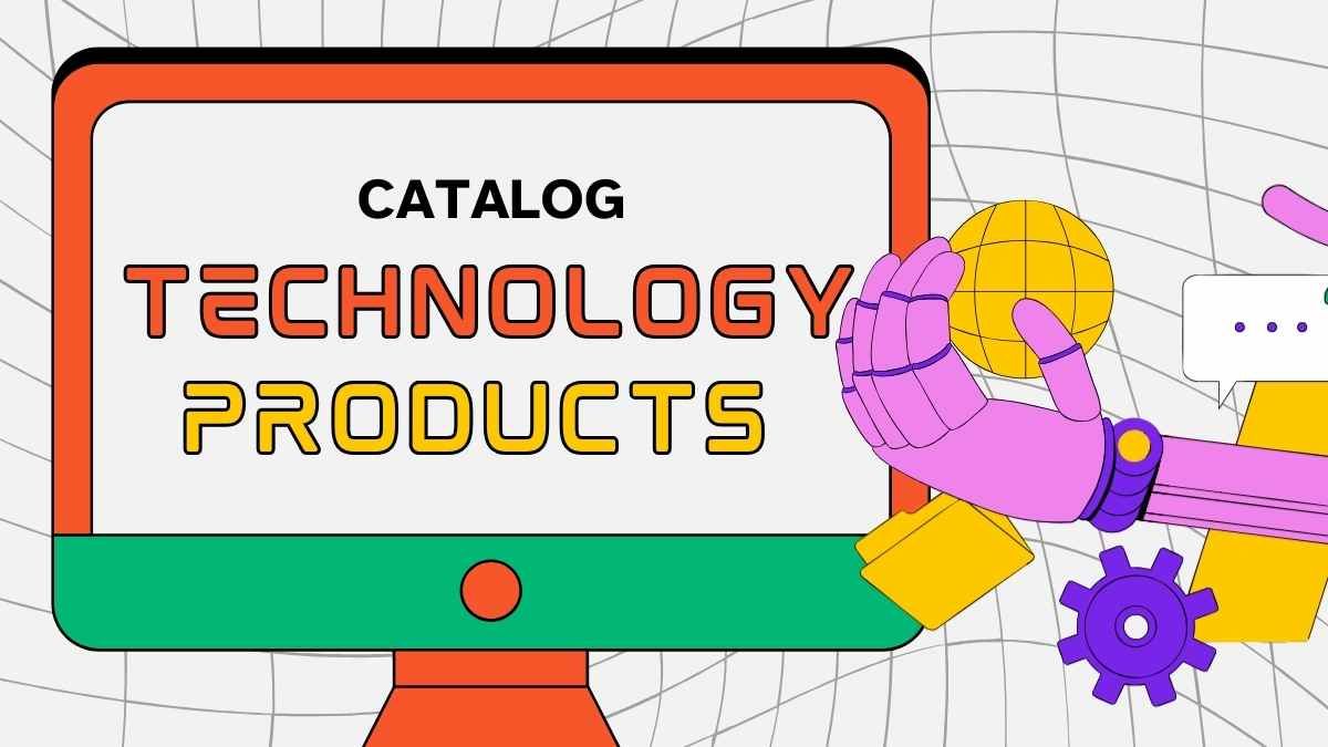 Illustrated Technology Products Catalog - slide 0