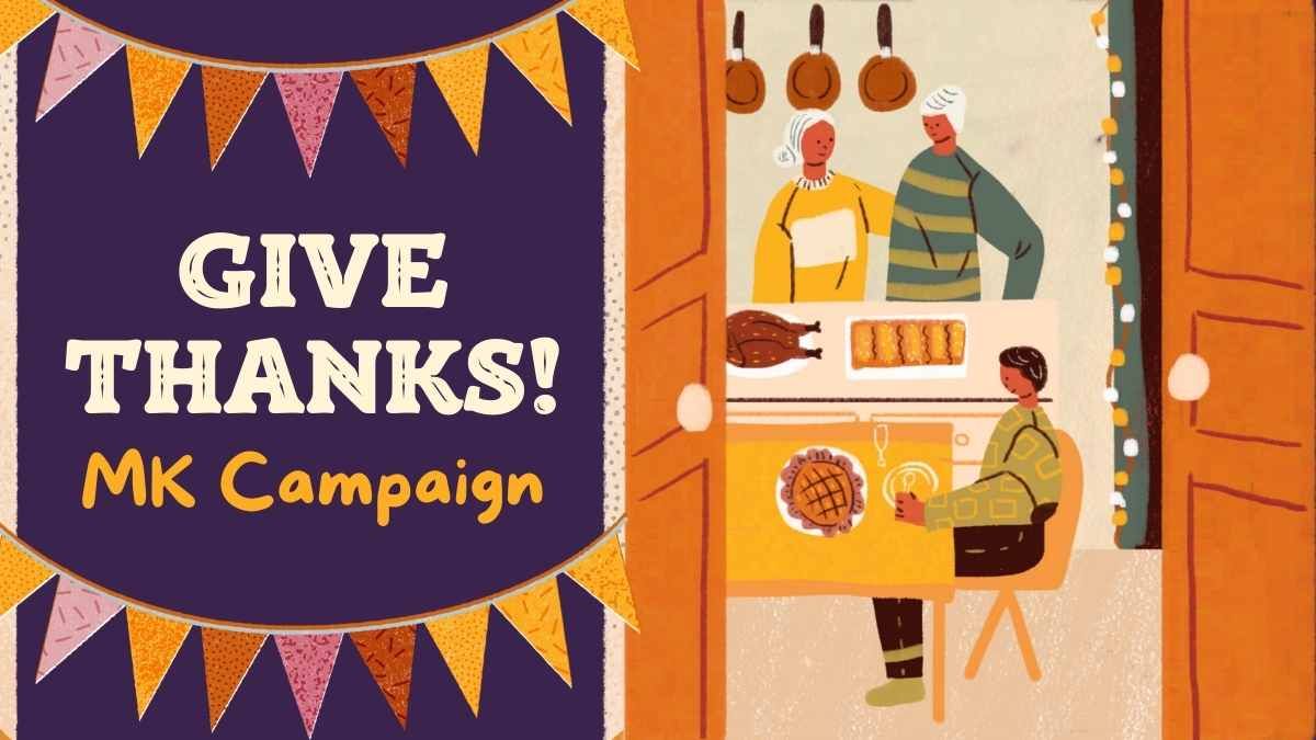 Illustrated Thanksgiving MK Campaign - slide 0