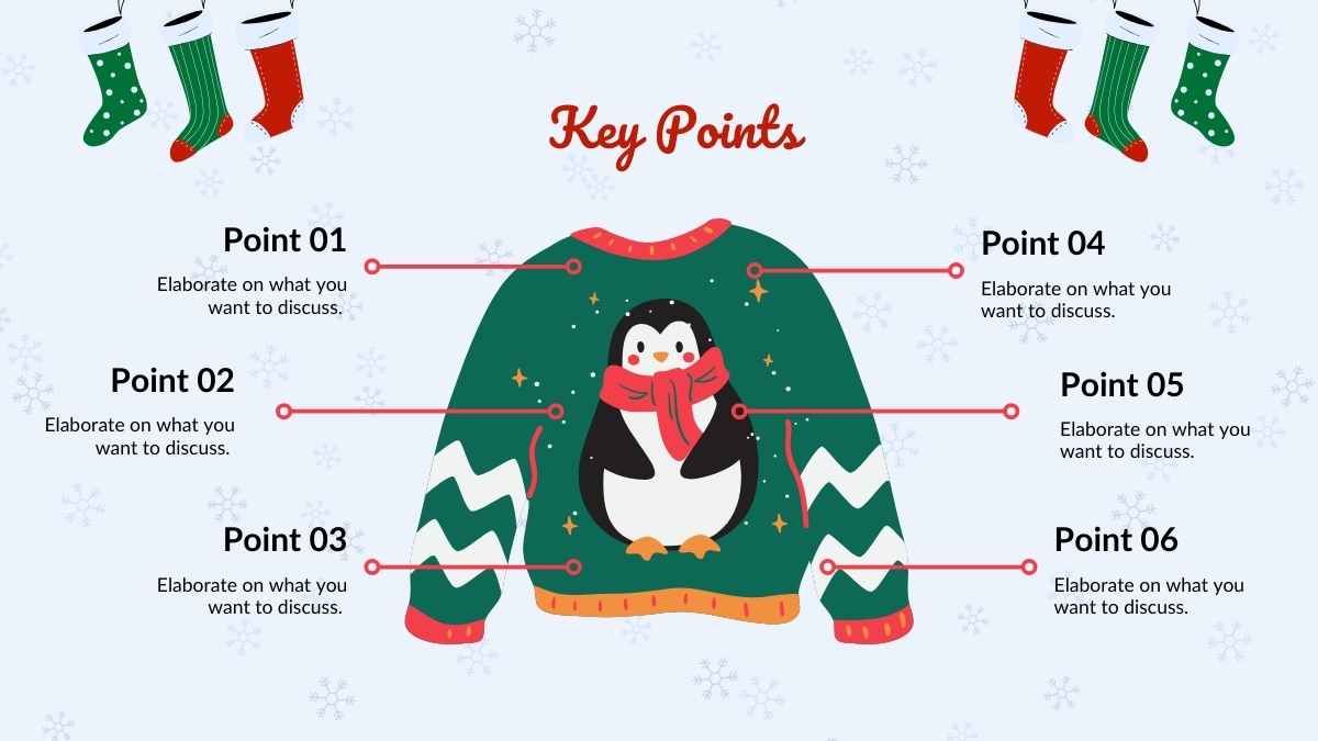Illustrated Ugly Sweater Party - slide 10