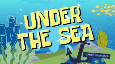 Illustrated Under the Sea Minitheme Slides