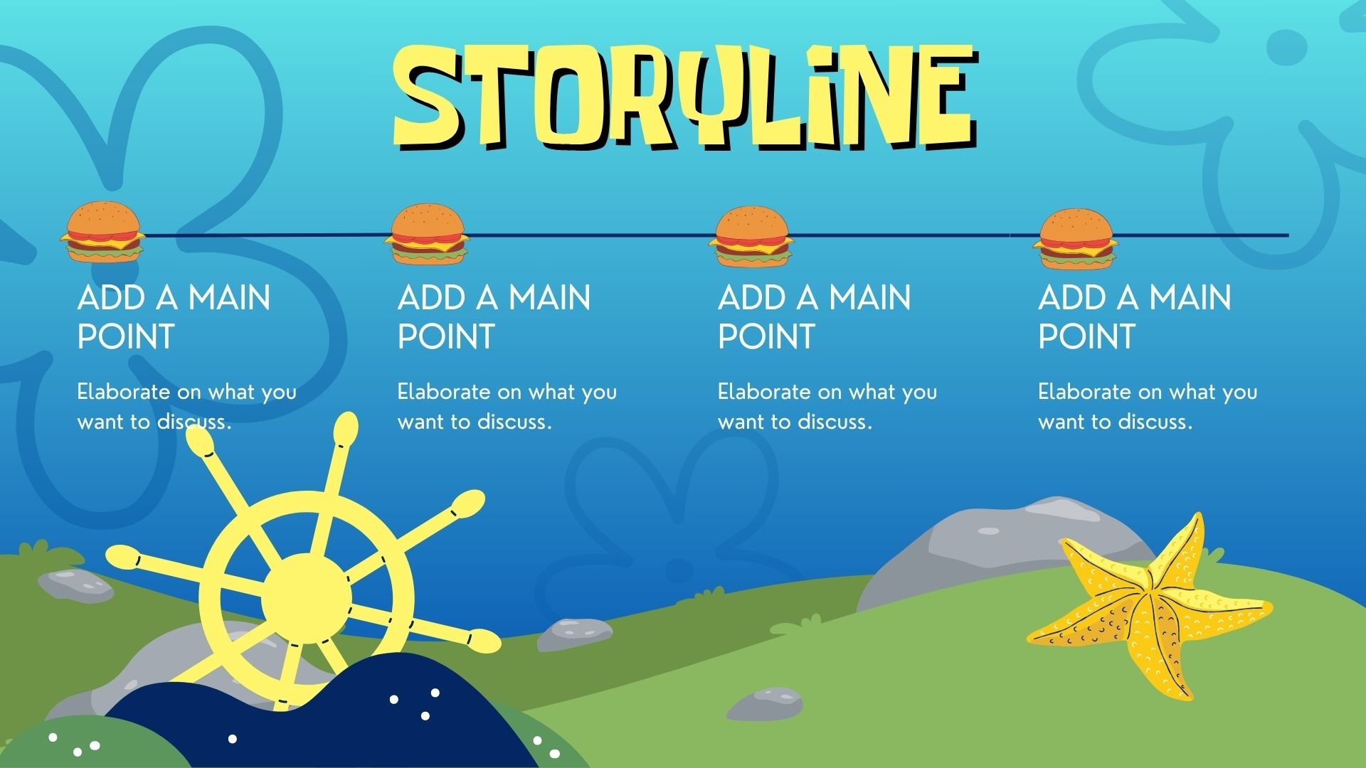 Illustrated Under the Sea Minitheme Slides - slide 10