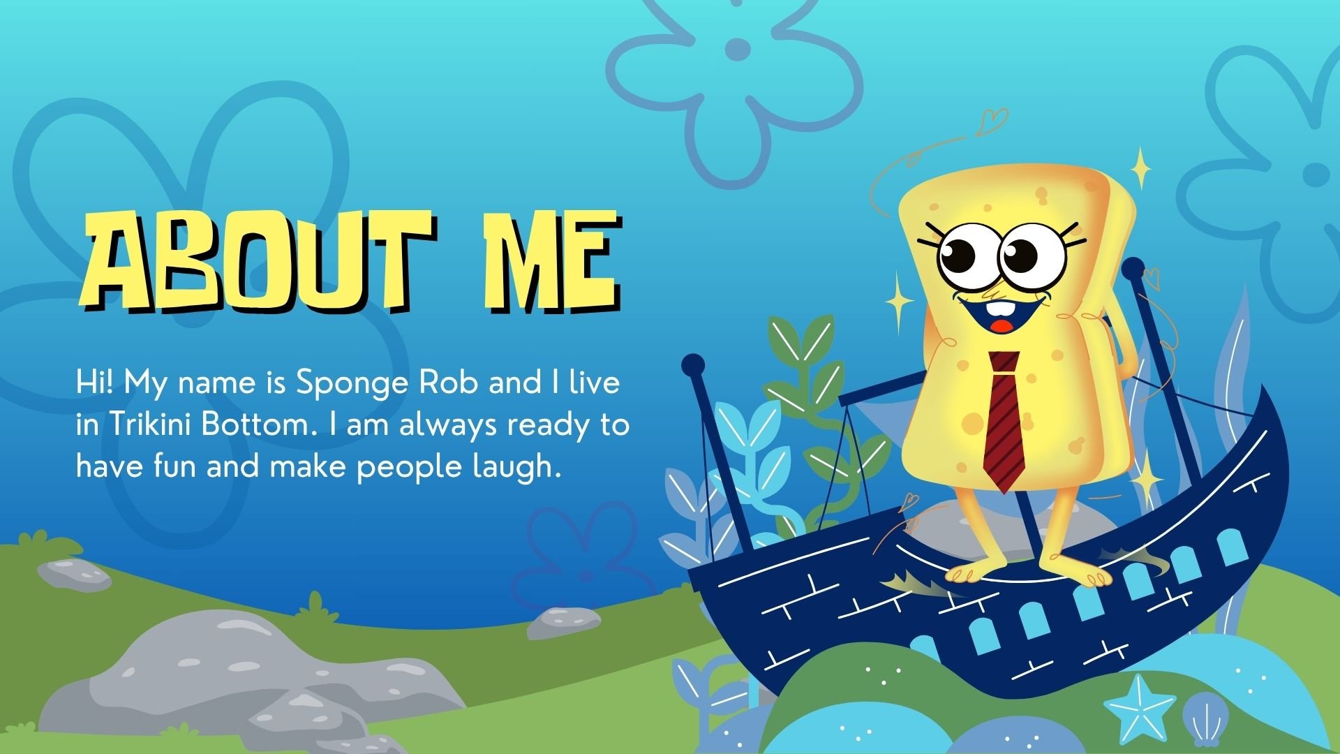 Illustrated Under the Sea Minitheme Slides - slide 5