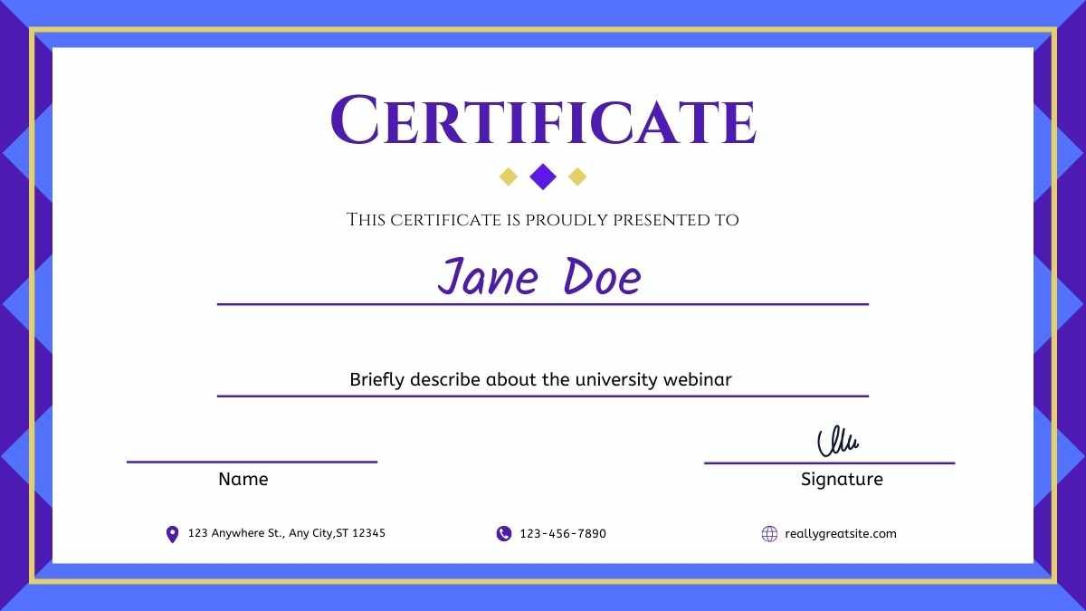 Illustrated University Webinar Certificate - slide 6