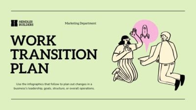 Illustrated Work Transition Plan Slides 1