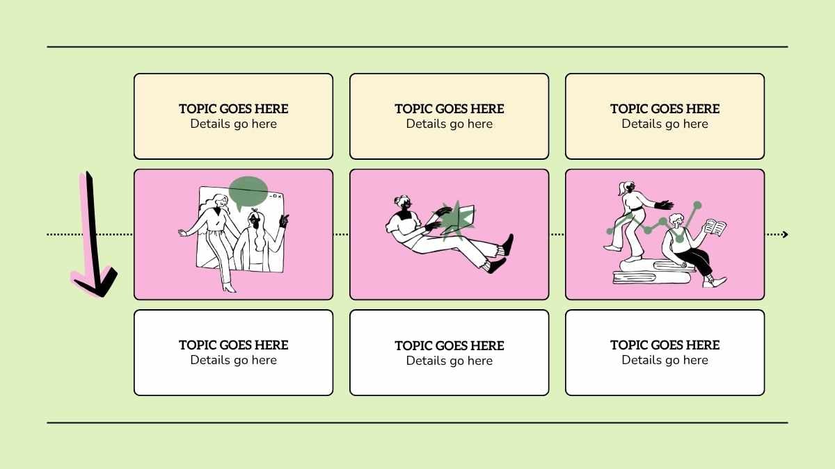Illustrated Work Transition Plan Slides - slide 4