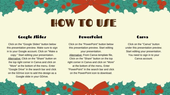 Illustrative Happy New Year's Day. Free PPT & Google Slides Template ...