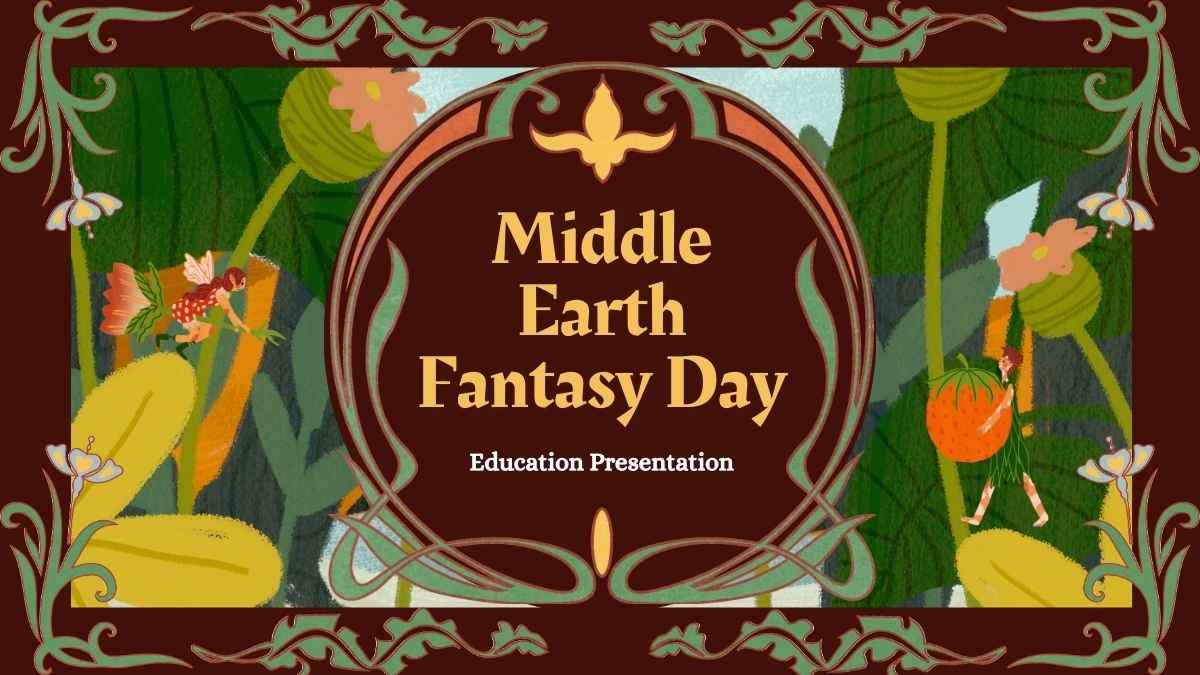 Illustrative Middle Earth Fantasy Day - slide 0