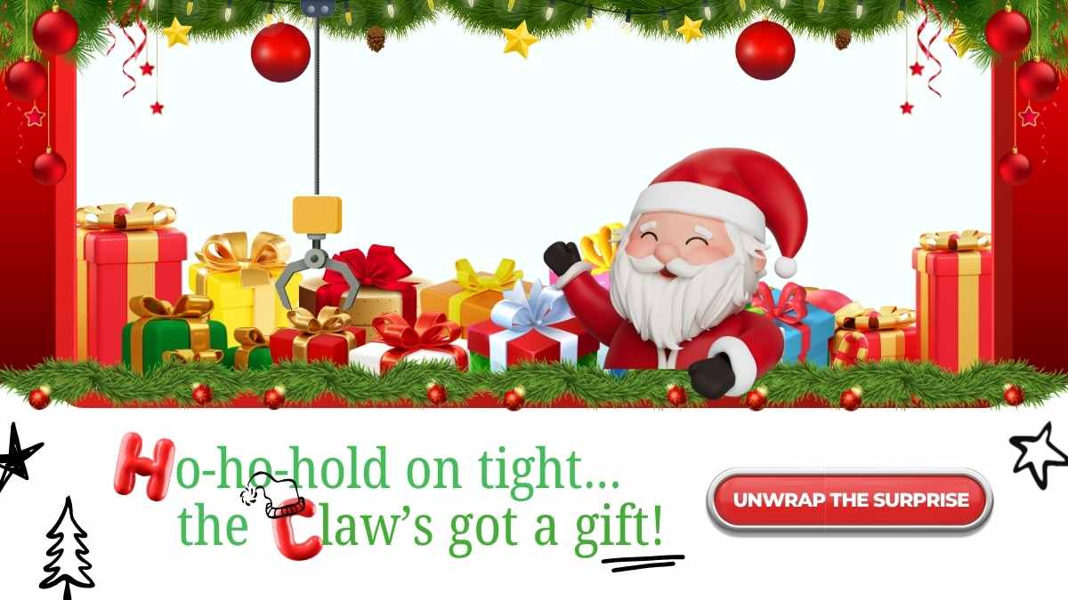 Interactive Gift Grab Claw Machine Slides - slide 10