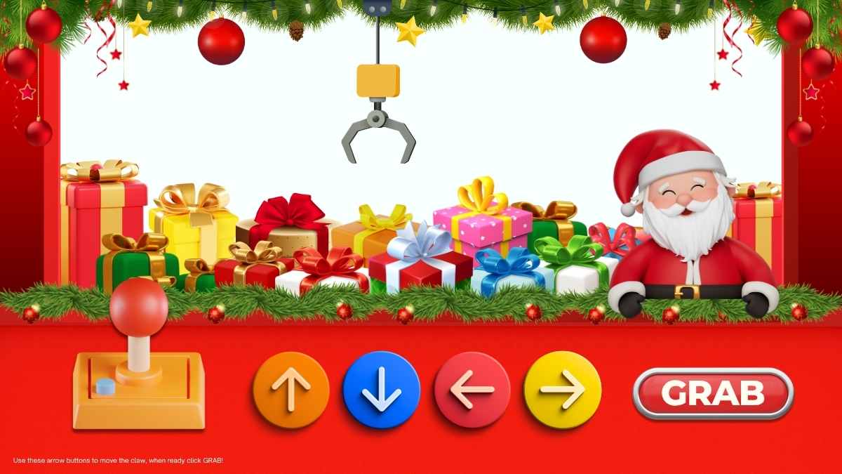 Interactive Gift Grab Claw Machine Slides - slide 11