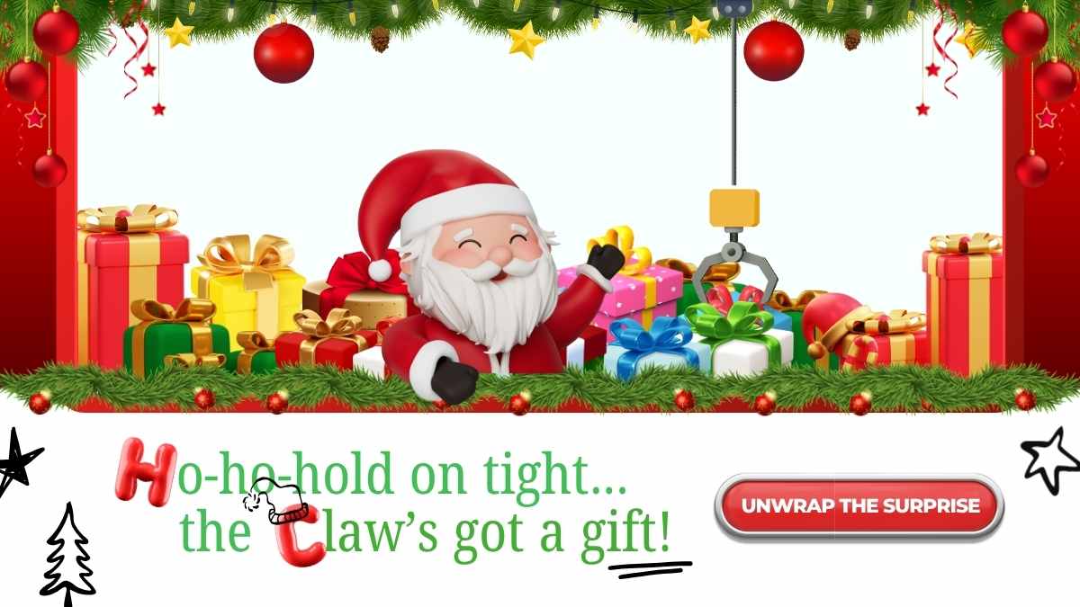 Interactive Gift Grab Claw Machine Slides - slide 14