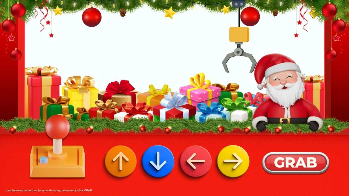 Interactive Gift Grab Claw Machine Slides - slide 15