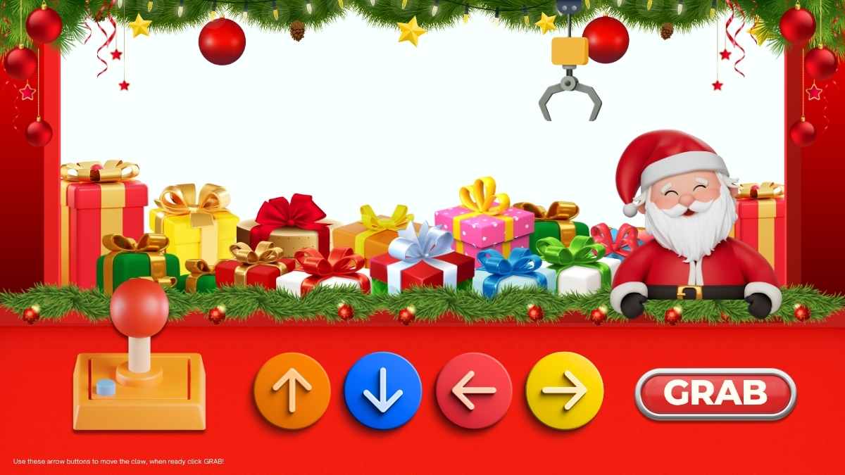 Interactive Gift Grab Claw Machine Slides - slide 3