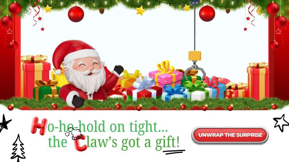 Interactive Gift Grab Claw Machine Slides - slide 4