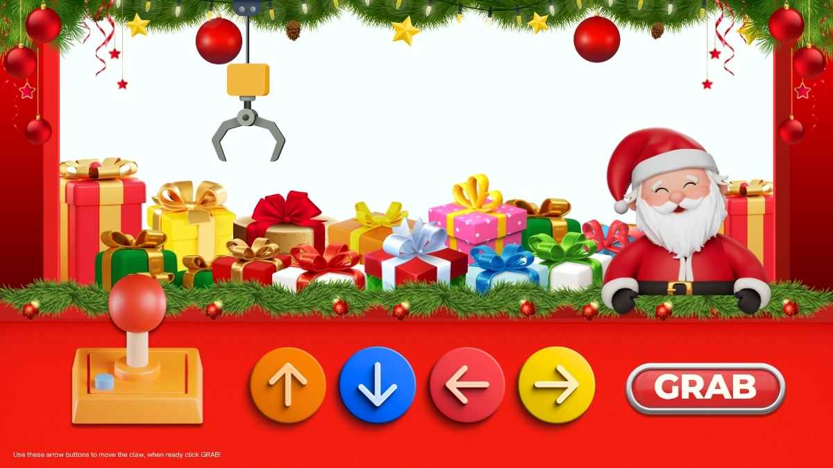 Interactive Gift Grab Claw Machine Slides - slide 9