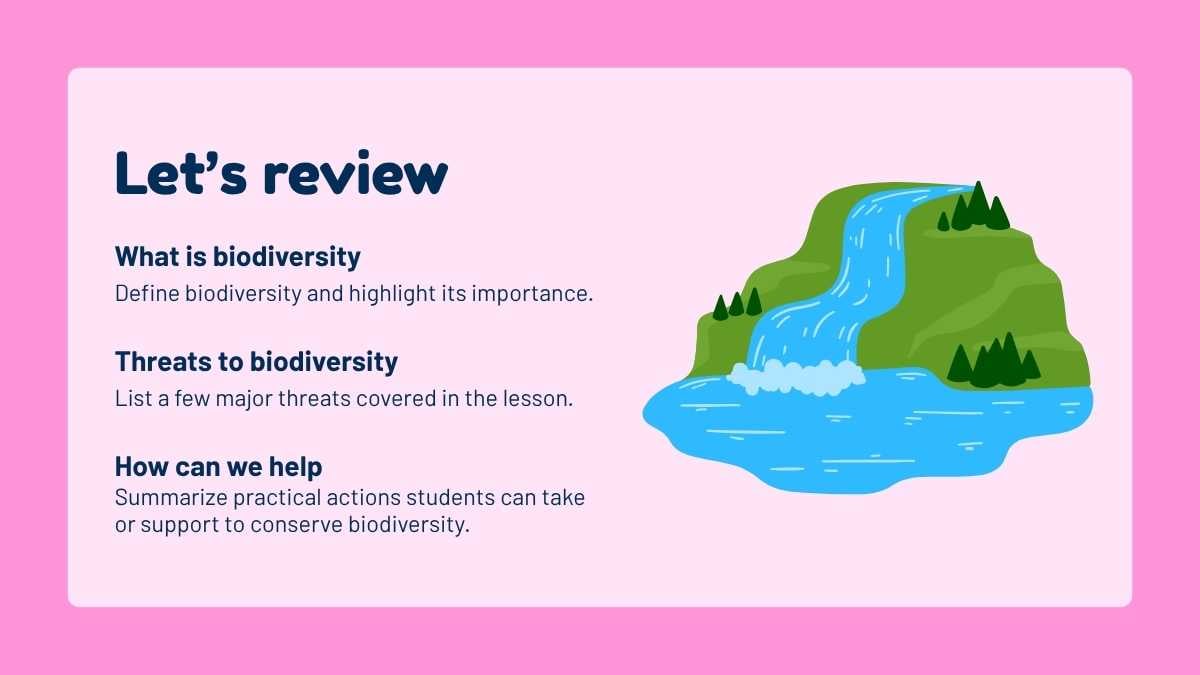 Introduction to Biodiversity Lesson for Middle School - slide 12