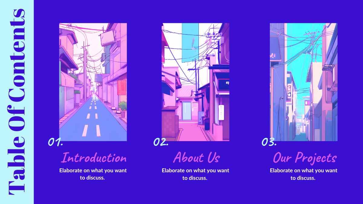 Boletín de Calles Pastel Japonesas - diapositiva 2