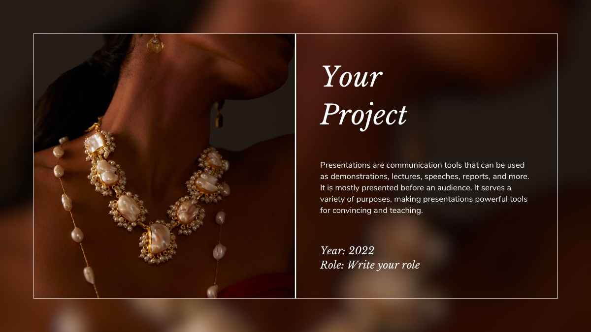 Elegant Jewelry Online Business Slides - slide 13
