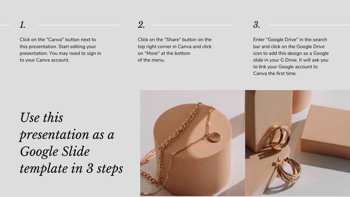 Elegant Jewelry Online Business Slides - slide 4