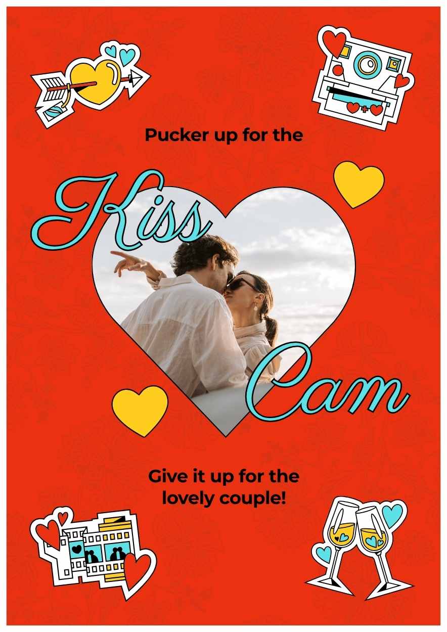 Kiss Cam Frame Poster - slide 1