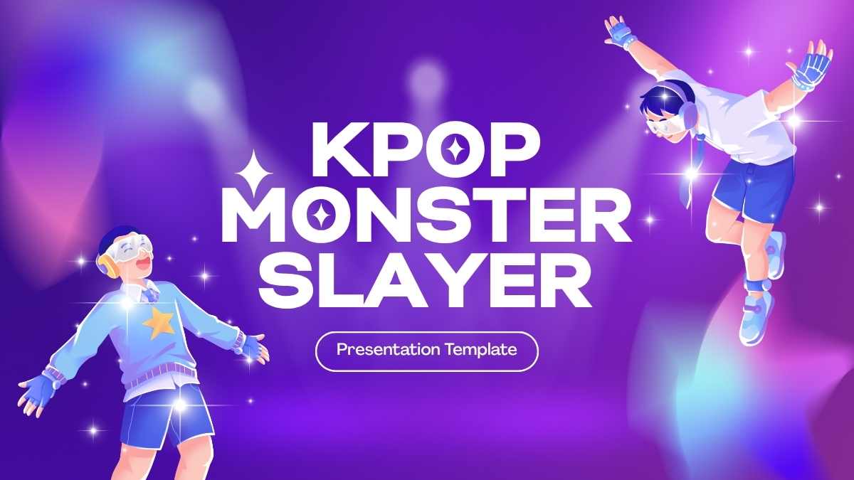 Kpop Monster Slayer Slides - slide 1