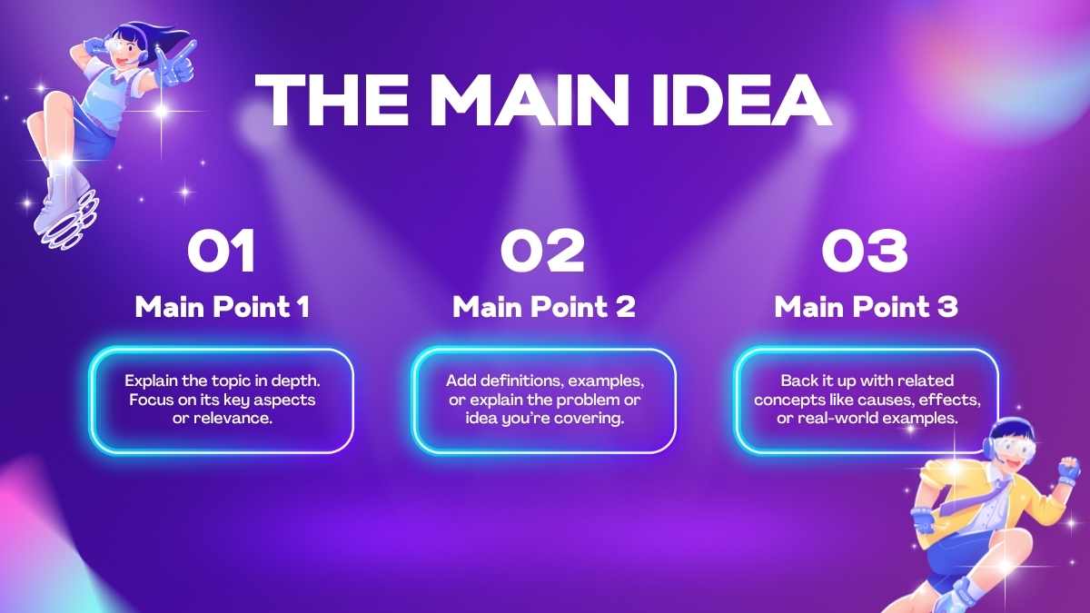 Kpop Monster Slayer Slides - slide 5