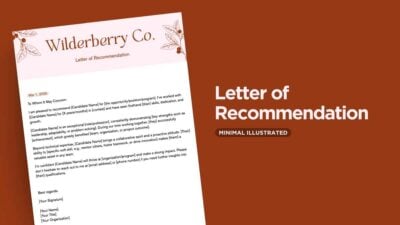Letter of Recommendation 1